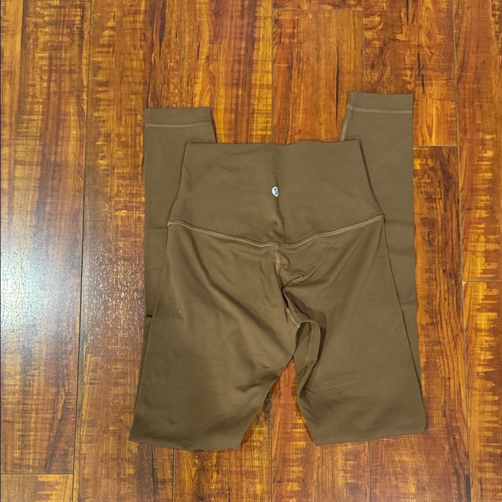 Lululemon Chocolate Brown Align High Waisted Leggings
